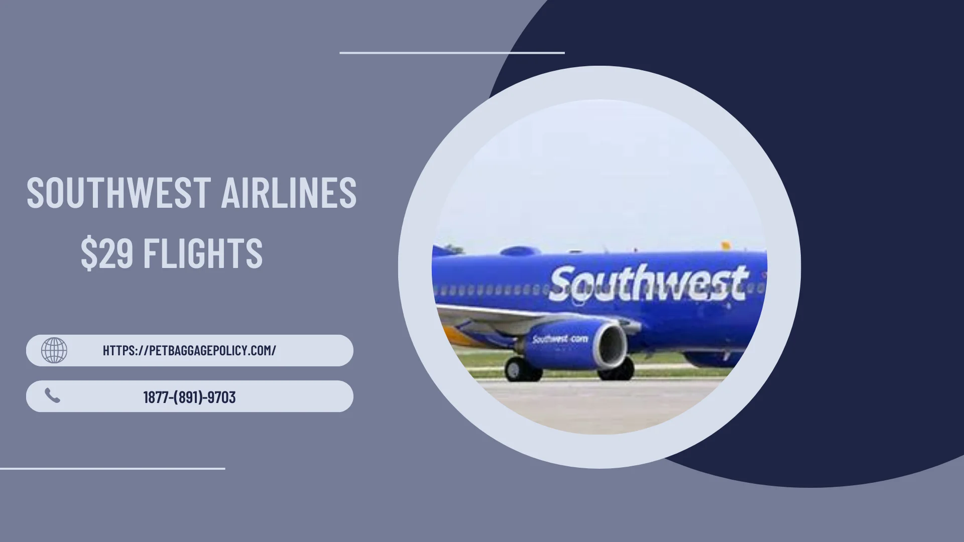 Southwest Airlines Flights Sales Starting at $29