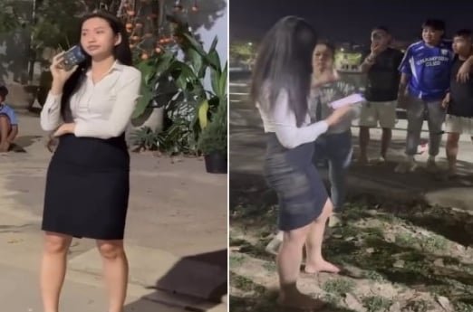 Phim nóng đánh ghen chàng trai ngân hàng VIB