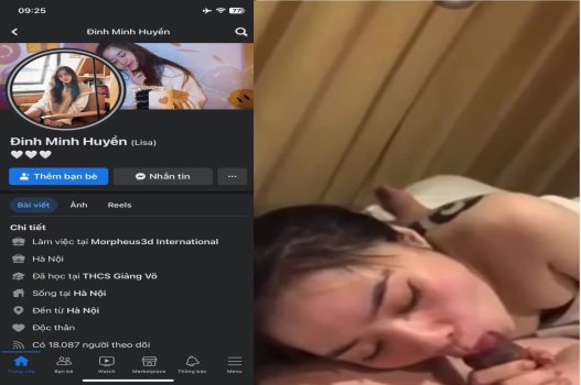 Quan hệ miệng Đinh Thị Minh Huyền khoái ngất